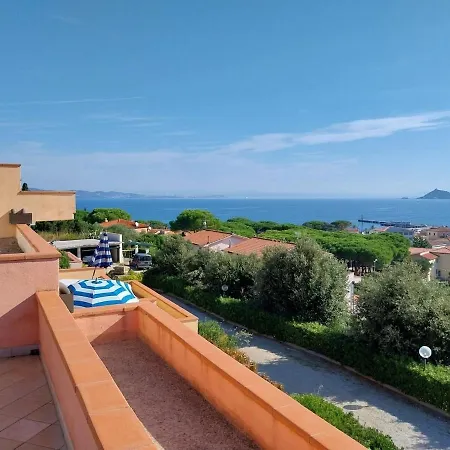 Διαμέρισμα Bilocale Con Terrazzo Vista Mare Cavo