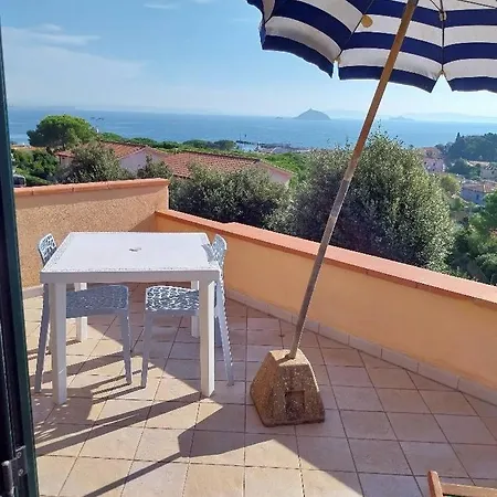 Апартаменты Bilocale Con Terrazzo Vista Mare Каво